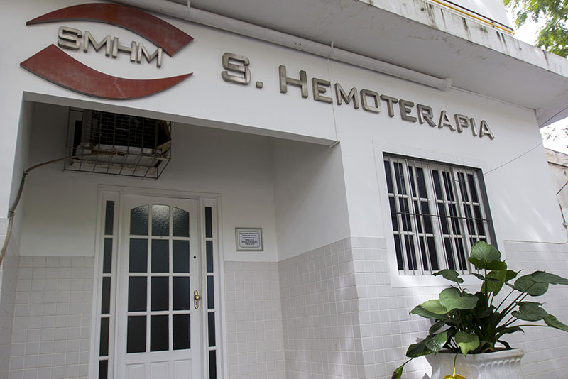 Imagem da fachada do Hemocentro