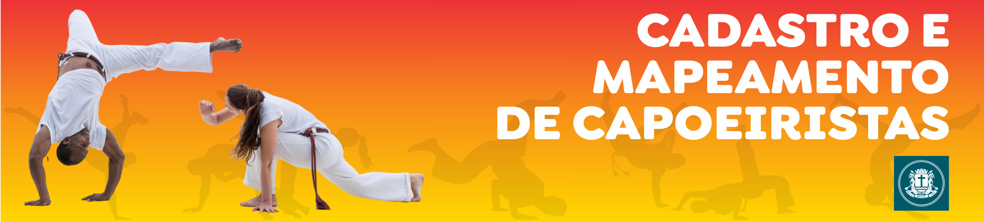 Cadastro e mapeamento de capoeiristas
