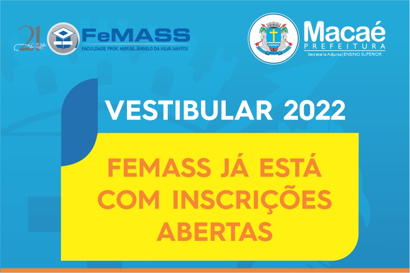 FEMAF - Corra e faça sua inscrição para o vestibular 2020.1 da Femaf.  Cursos reconhecidos pelo MEC Não perca a chance de se profissionalizar para  o mercado de trabalho com a melhor