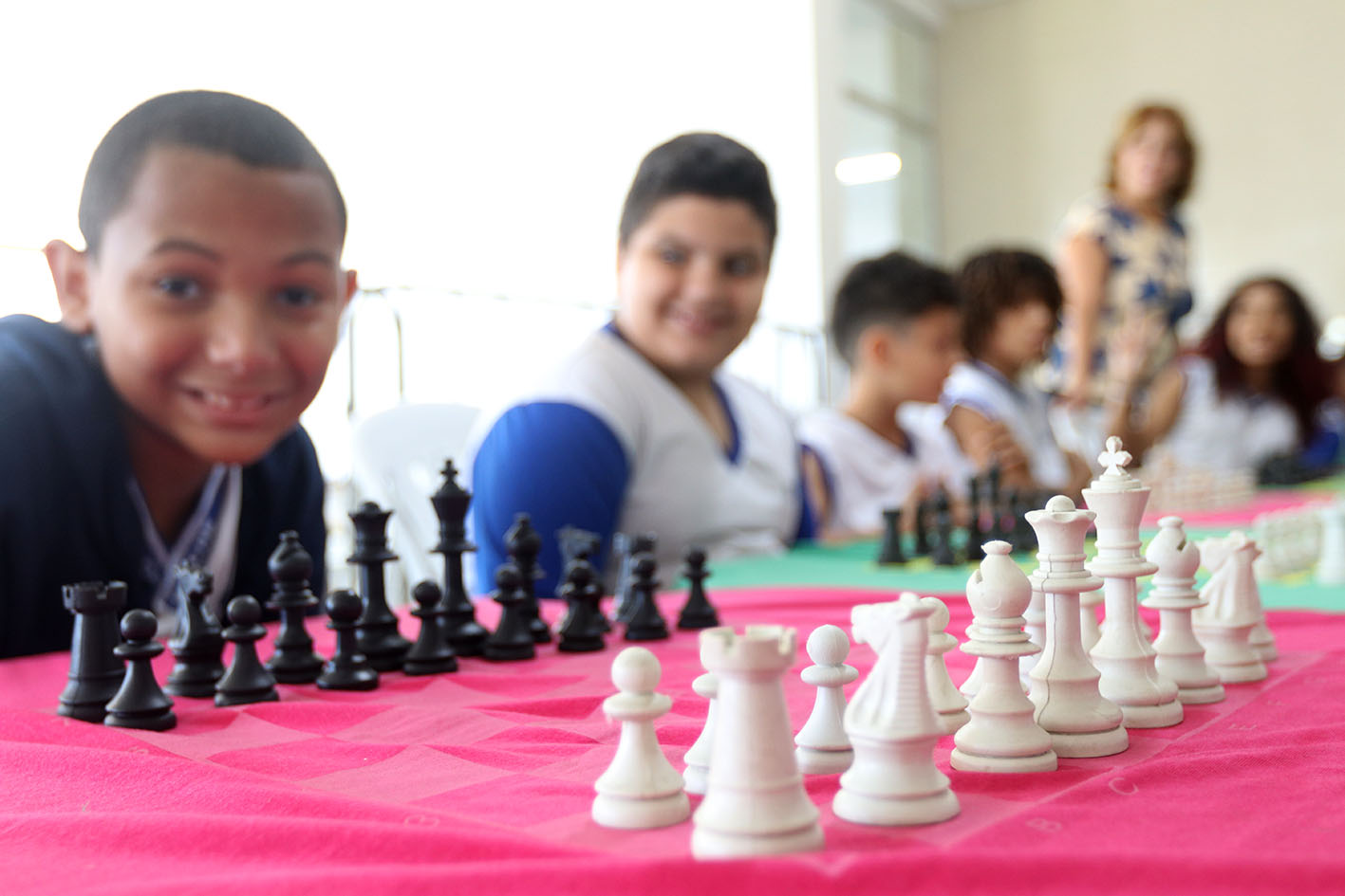 Xadrez Humano - Disciplina - Educação Física