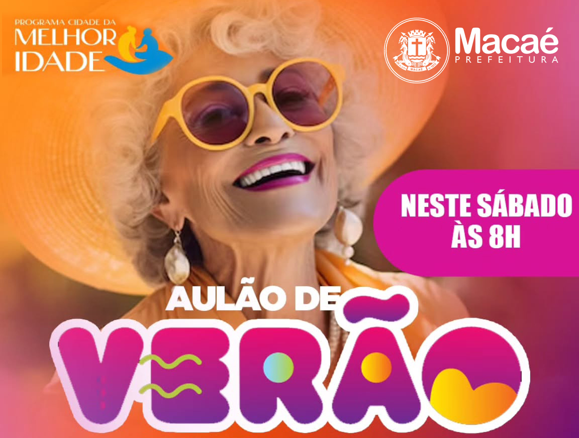 Programa da Melhor Idade promove 'Aulão de Verão' em Imbetiba