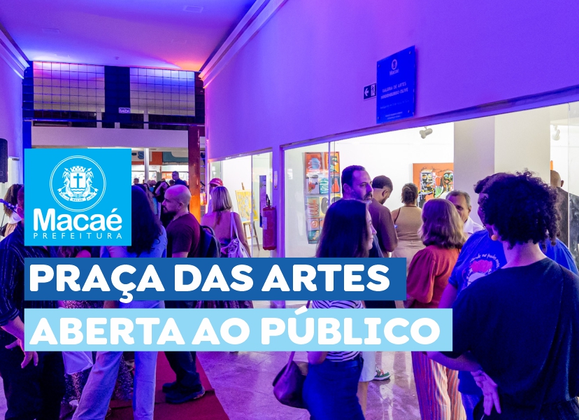 Praça das Artes é aberta ao público