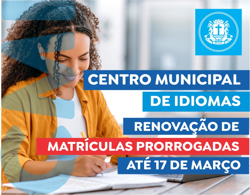 Renovação de matrícula CMI é prorrogada até dia 17