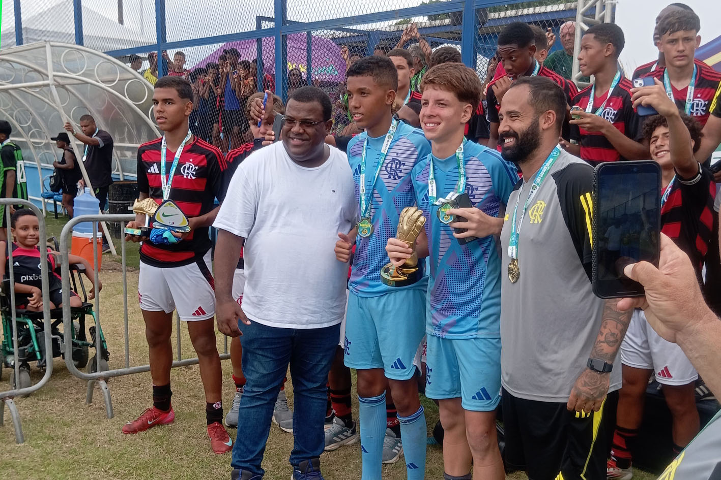 Flamengo vence final da Brasil Soccer Cup Sub-14 no Moacyrzão