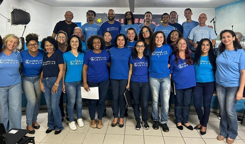 Coral da Cidade de Macaé realiza ensaio aberto nesta quarta