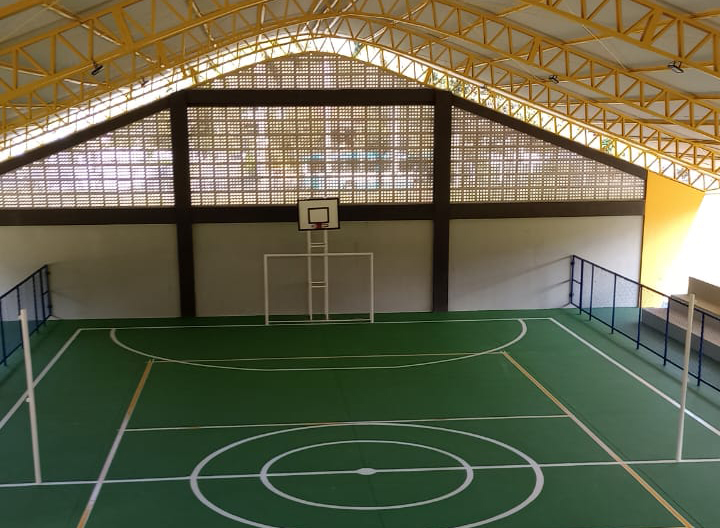 Quadra Poliesportiva em Córrego do Ouro será entregue nesta quinta