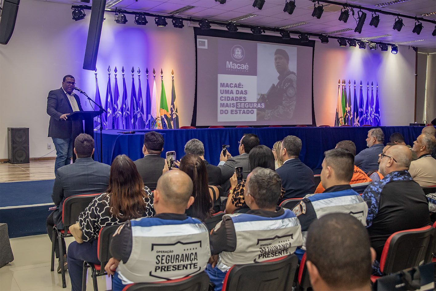 Semana de Segurança Pública prossegue em Macaé