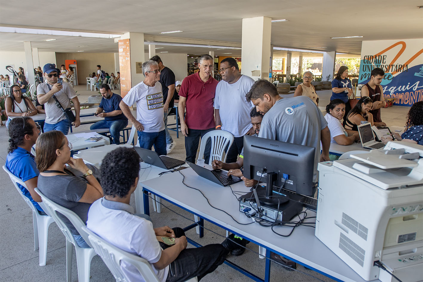 Cidade Universitária recebe pela primeira vez o “Prefeitura Presente”