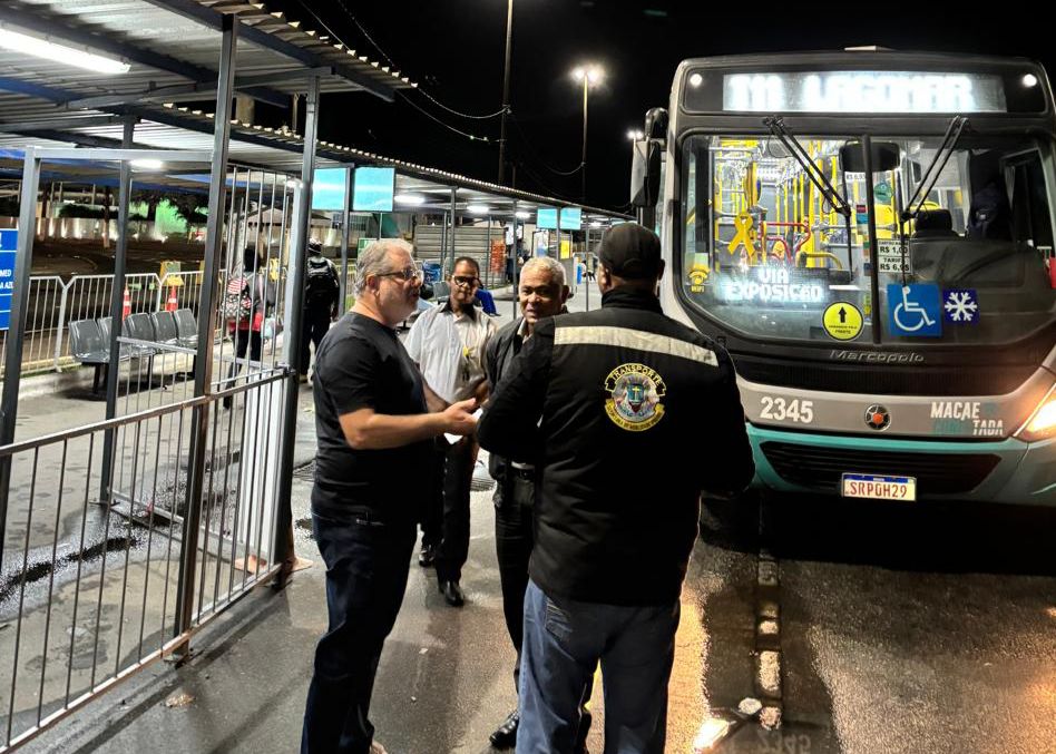 Mobilidade realiza blitz de fiscalização na operação do serviço de transporte público