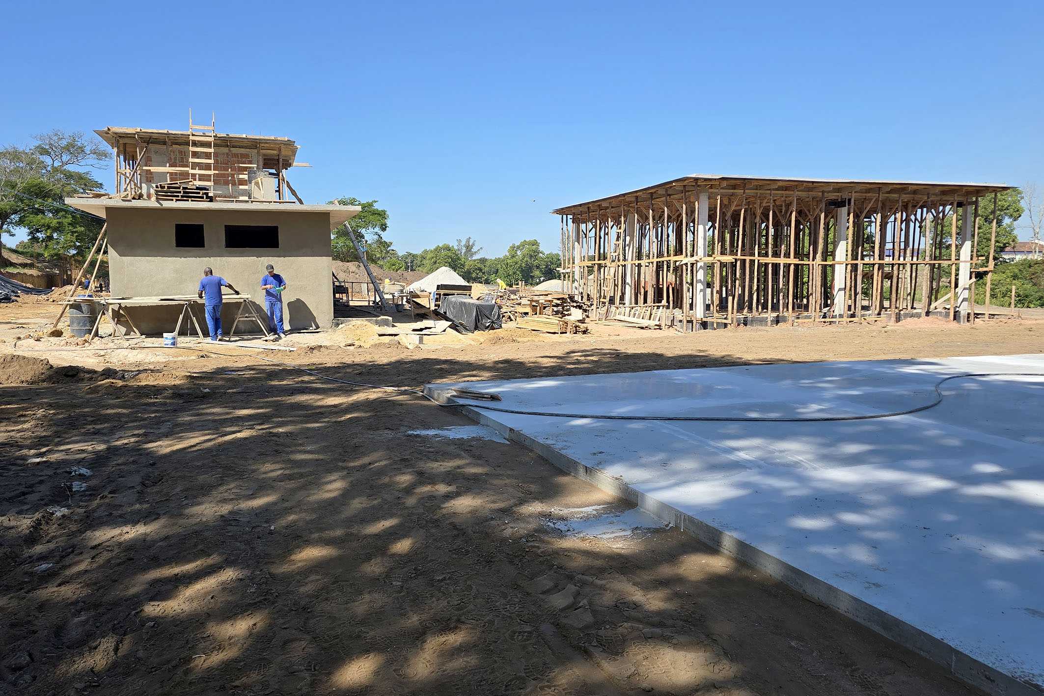 Obras do Parque da Ajuda de Cima seguem avançadas