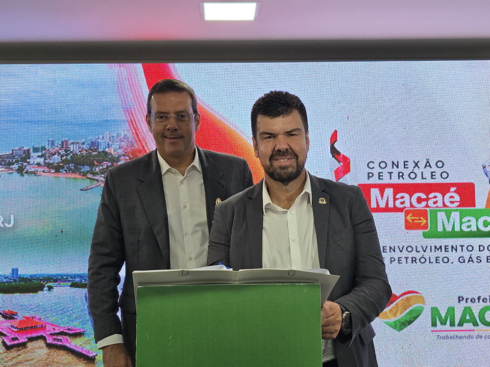 Macaé celebra termo de cooperação técnica sobre petróleo com Macapá
