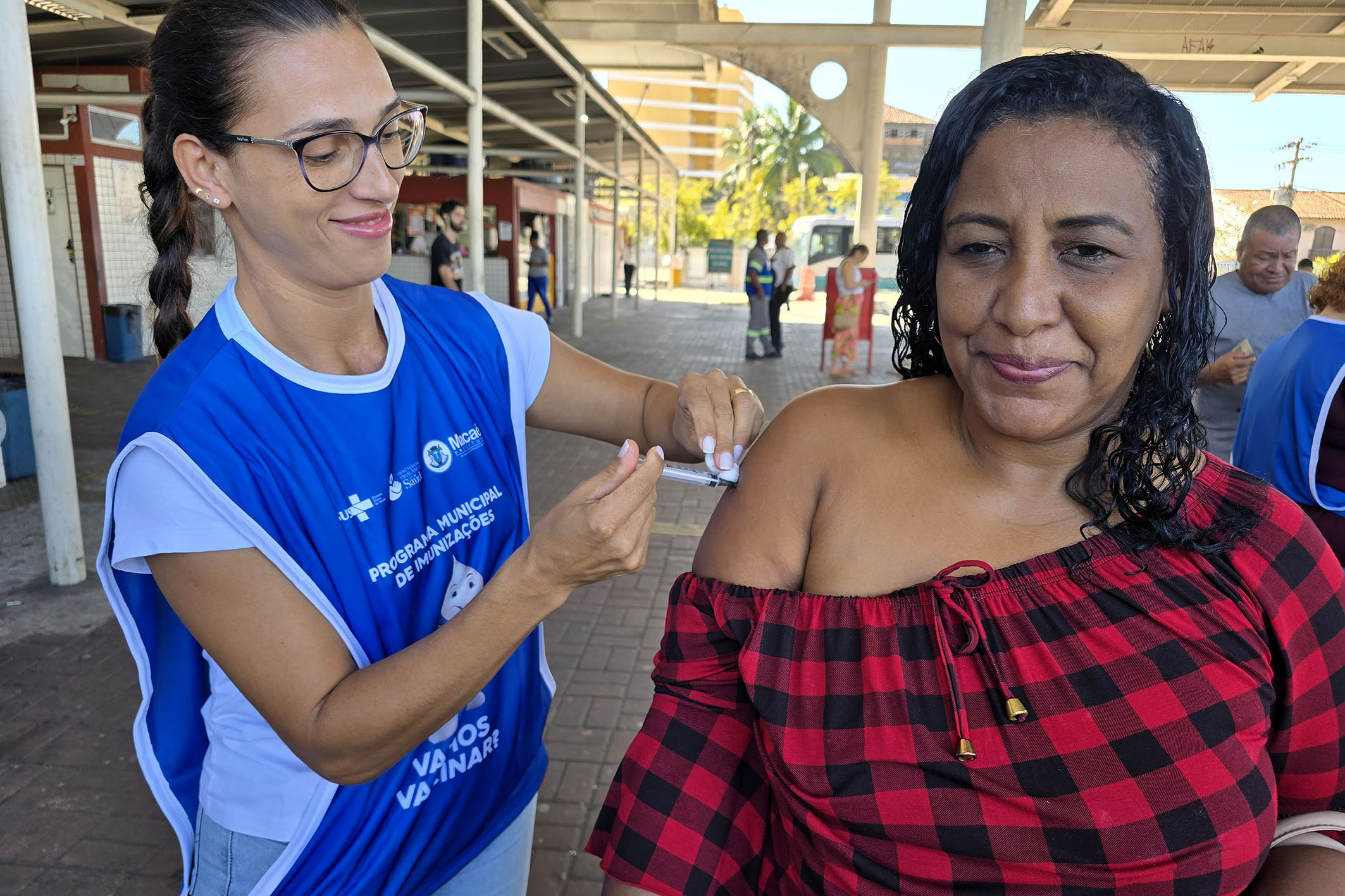 Vacinação itinerante contra Influenza na Feirinha do Pecado e Parque Aeroporto nesta sexta