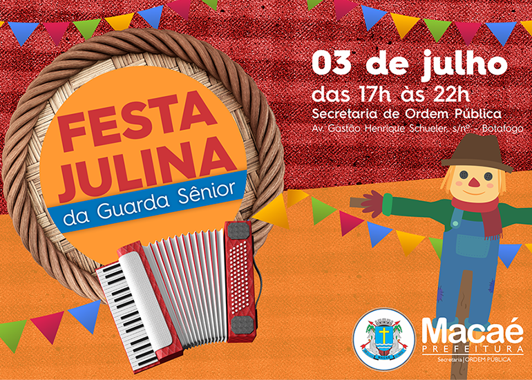Guarda Sênior convida o público para uma animada Festa Julina nesta quinta