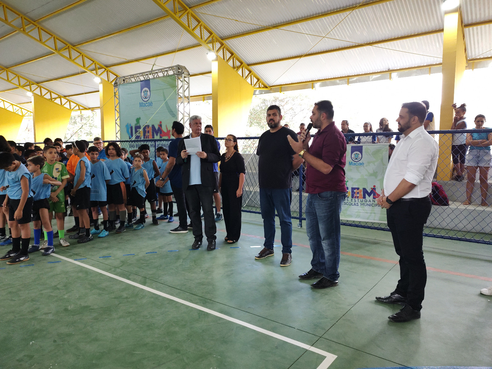 Começa a 31ª edição dos Jogos Estudantis das Escolas Municipais