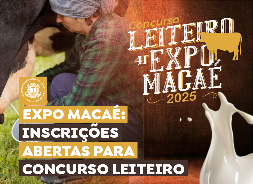 Expo Macaé: Concurso Leiteiro continuam com inscrições abertas