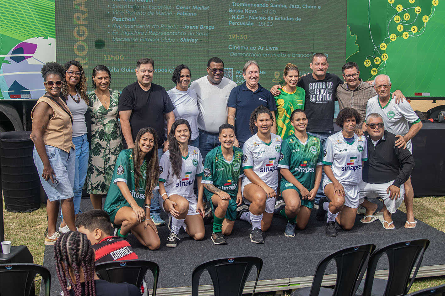 Caravana do Futebol Feminino Petrobras promove evento de celebração neste sábado