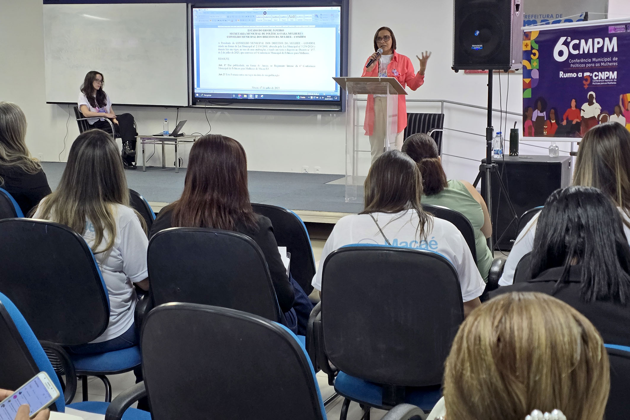 Macaé por elas: 6ª Conferência das Mulheres transforma voz em ato