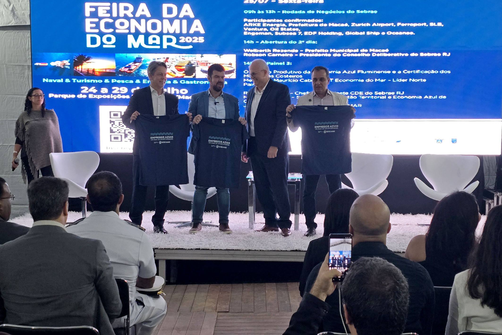 Feira da Economia do Mar é aberta e destaca a força da economia azul