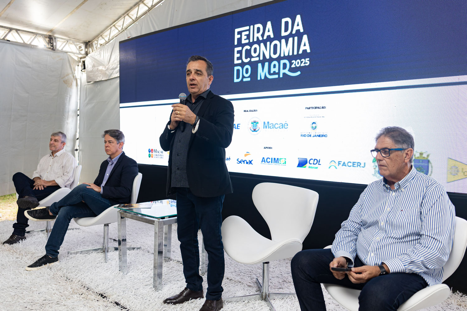 Segundo dia da Feira da Economia do Mar destaca certificação de municípios, turismo náutico e gastronomia costeira
