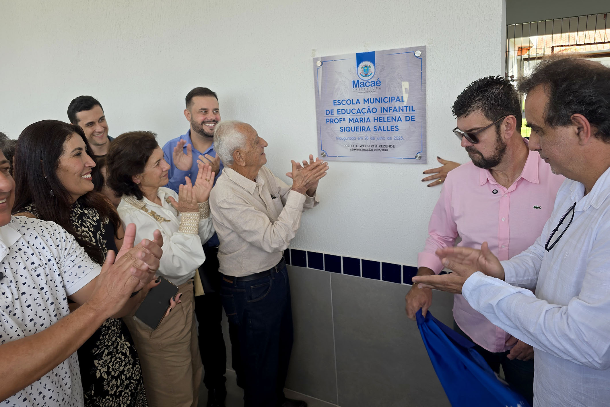 Escola de Educação Infantil é inaugurada no Bosque Azul