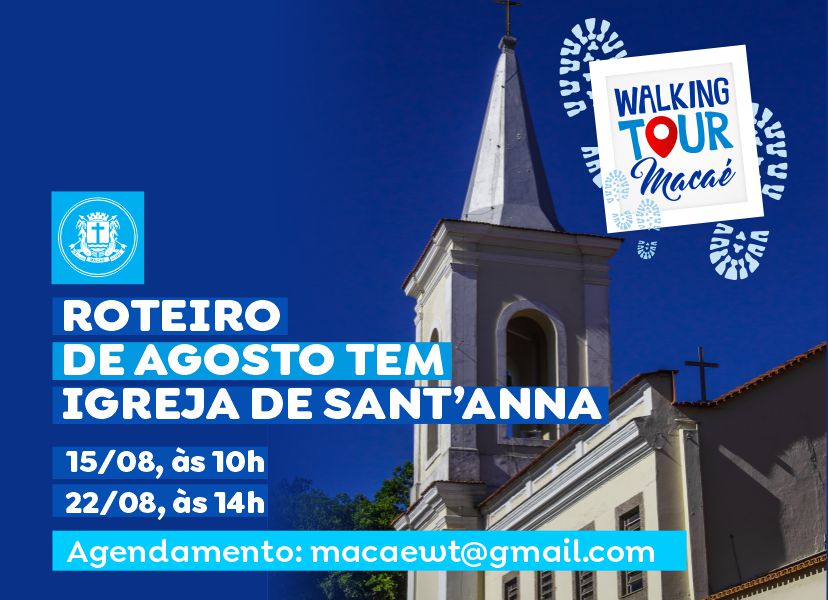 Walking Tour: edição de agosto percorre a Igreja de Sant’Anna