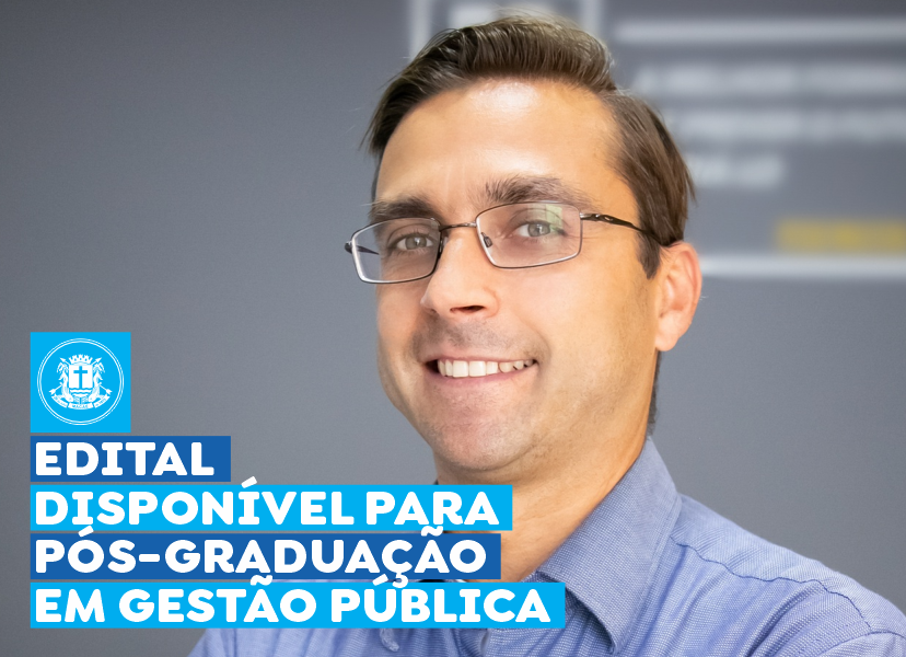 Inscrições para Pós-Graduação em Gestão Pública estão abertas