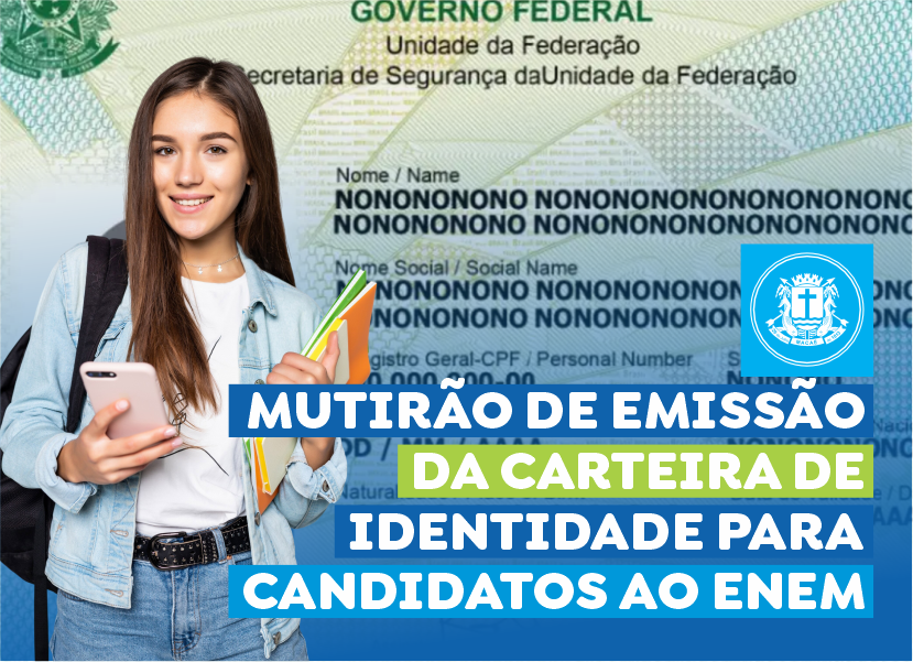 Trabalho e Renda realiza mutirão para emissão de identidade para candidatos ao Enem
