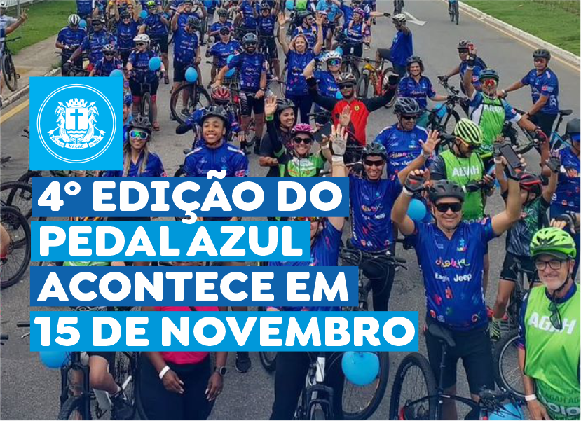 Condições climáticas: 4ª edição do Pedal Azul é adiada para 15 de novembro