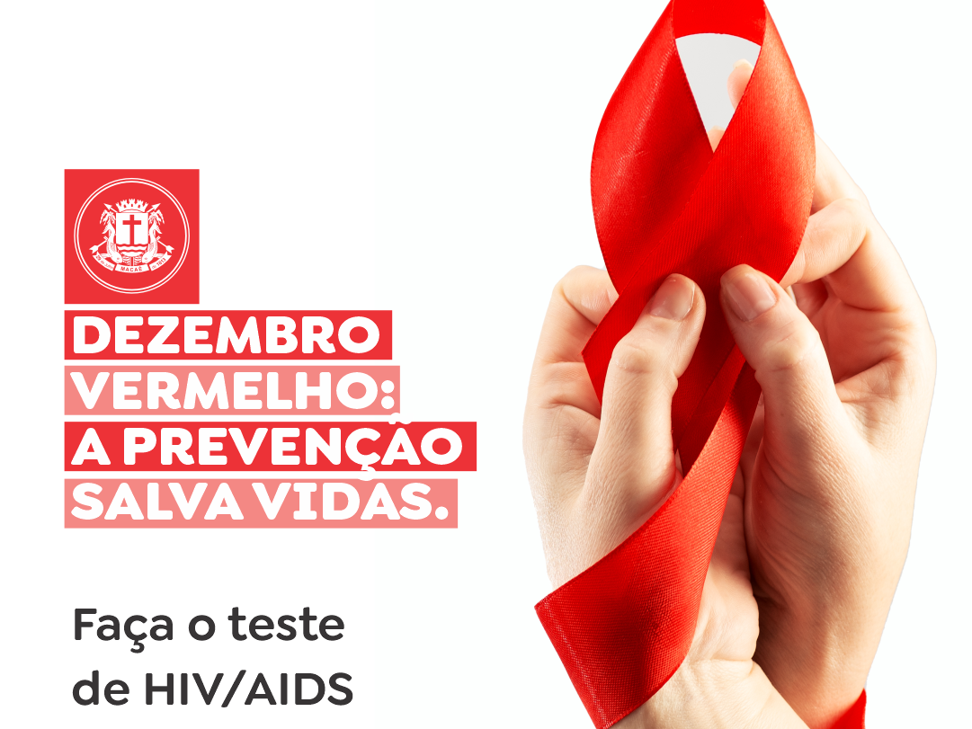 Secretaria de Saúde de Macaé intensifica ações do Dezembro Vermelho com testagem rápida e prevenção
