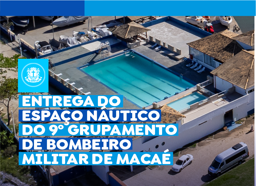 Prefeitura e Corpo de Bombeiros inauguram Espaço Náutico do 9º GBM nesta quarta