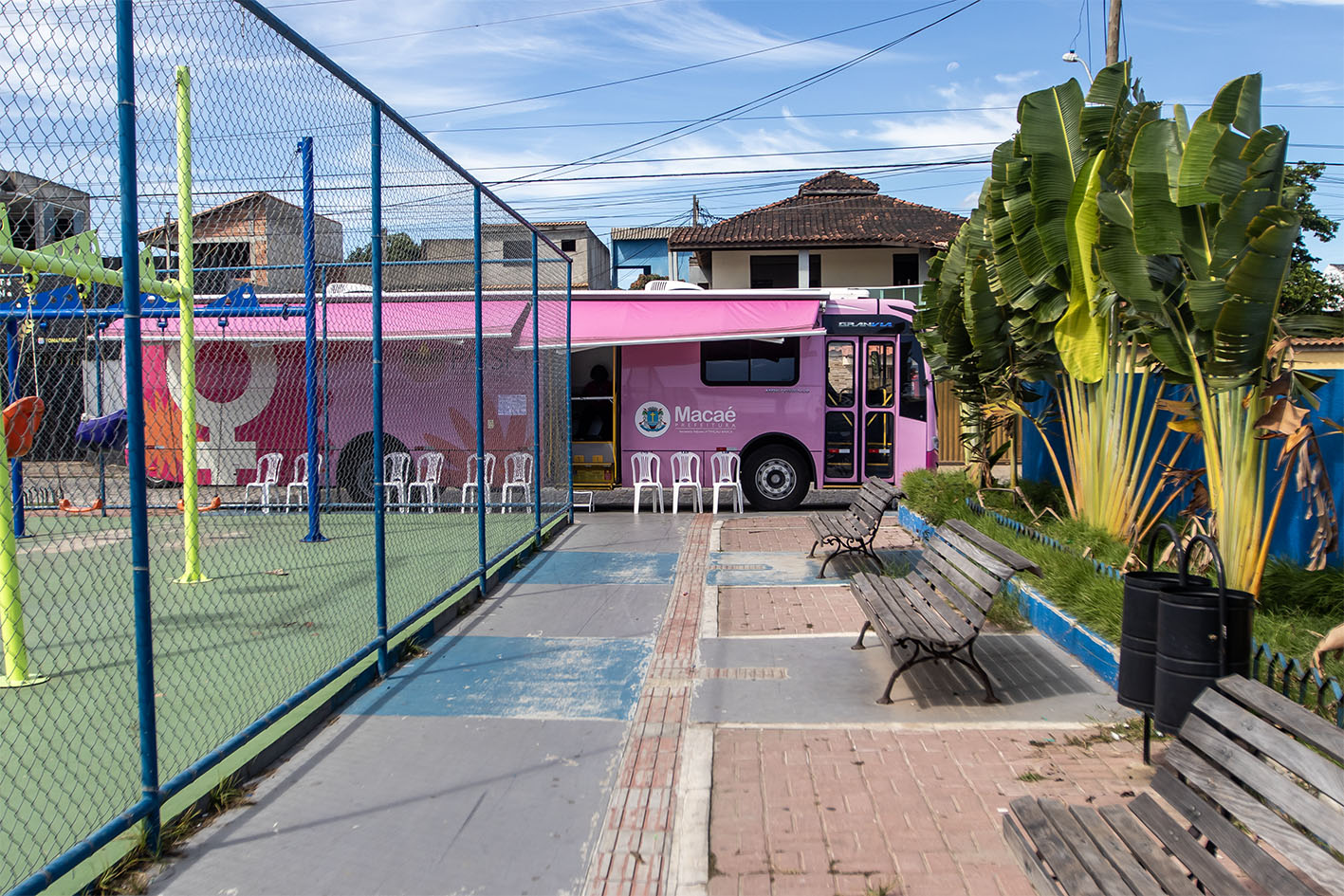 Saúde até Você: unidade móvel atende mulheres do Novo Cavaleiros nesta sexta e sábado