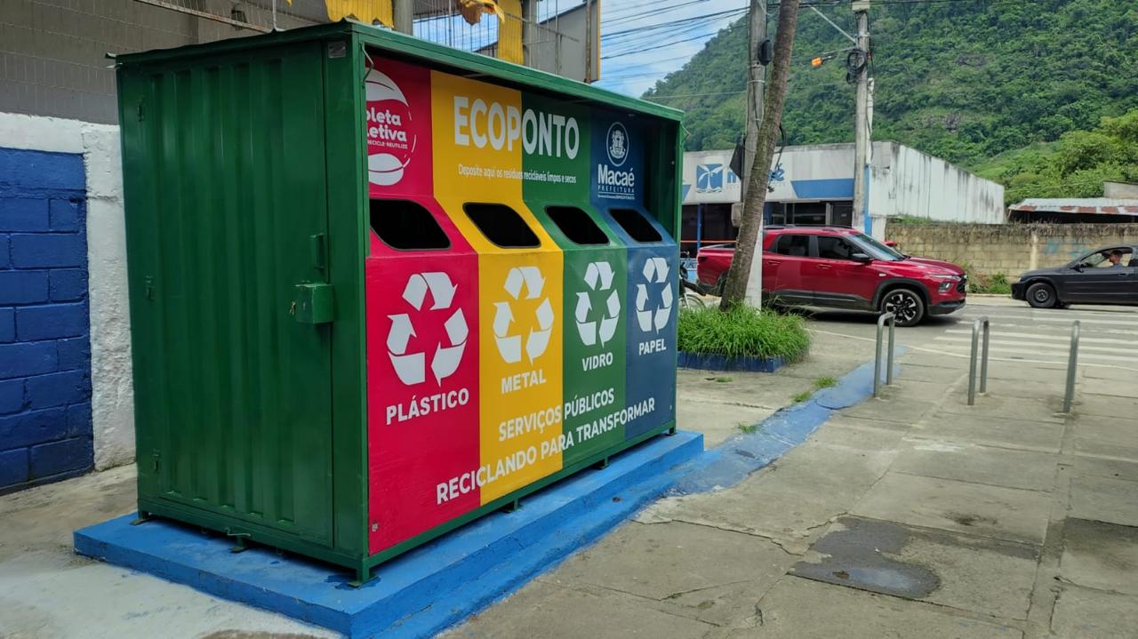 Ecoponto em Córrego do Ouro fortalece coleta seletiva em Macaé