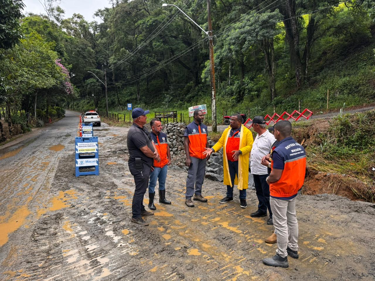 Atualização da ações na região serrana