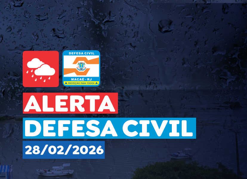 Defesa Civil atualiza boletim meteorológico para este sábado (28)