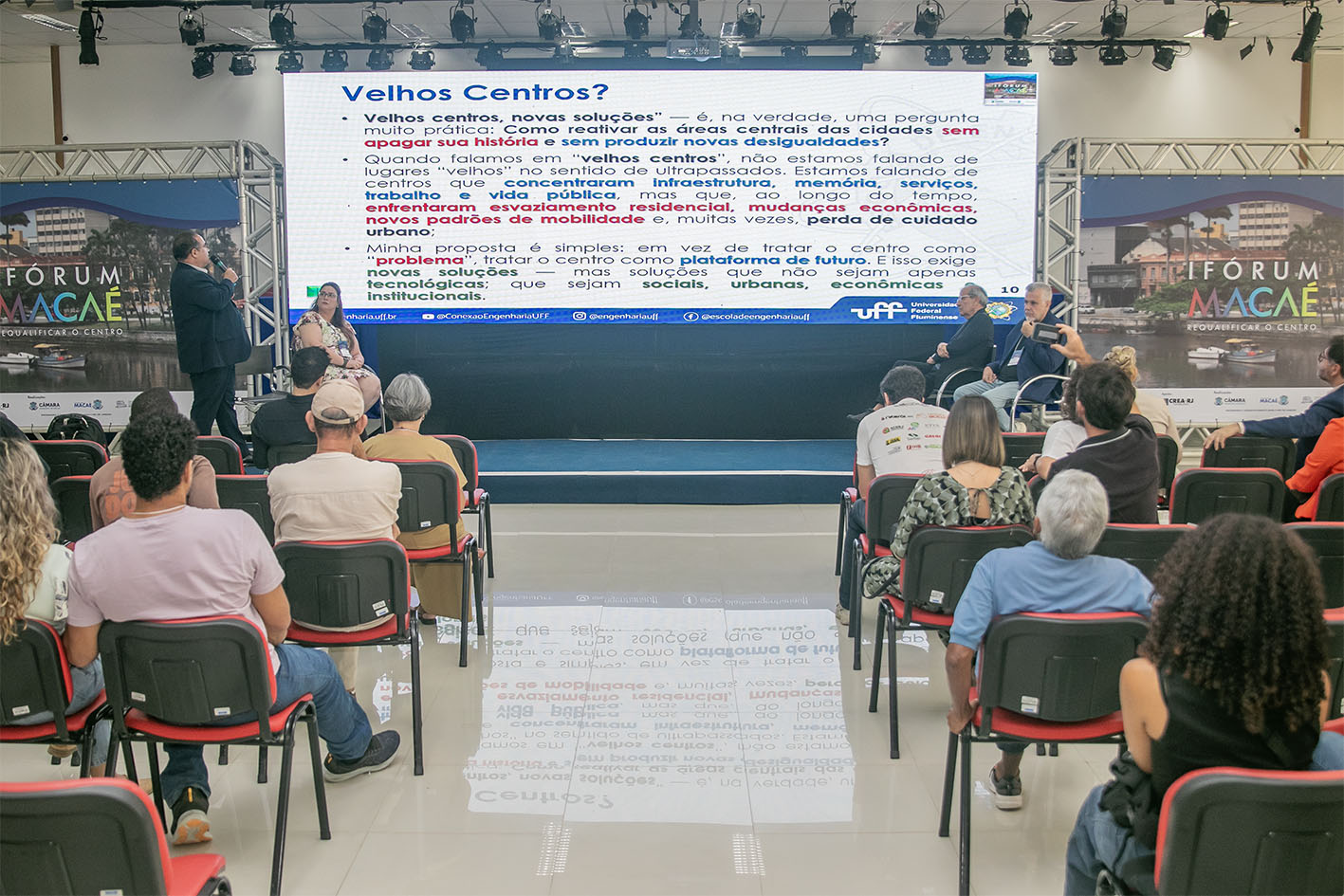 Fórum debate revitalização do Centro de Macaé