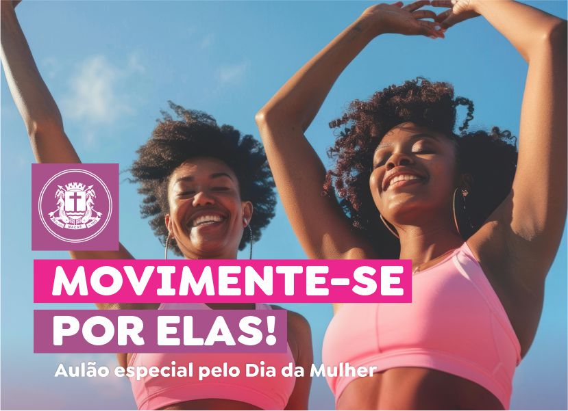 Projeto Movimente-se terá aulão em homenagem ao Dia da Mulher neste domingo
