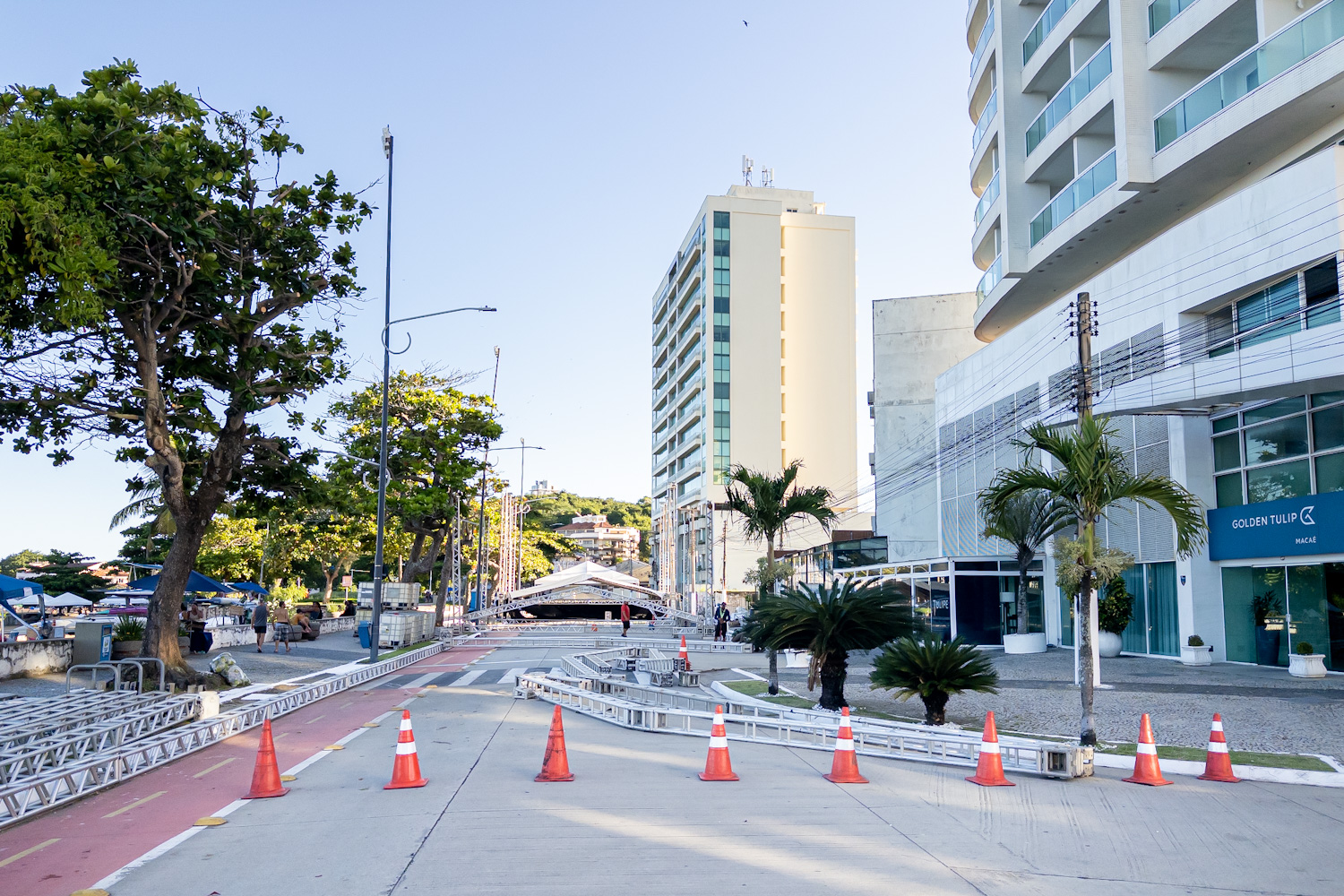 Informe Mobilidade Urbana - Trecho da Avenida Elias Agostinho bloqueada