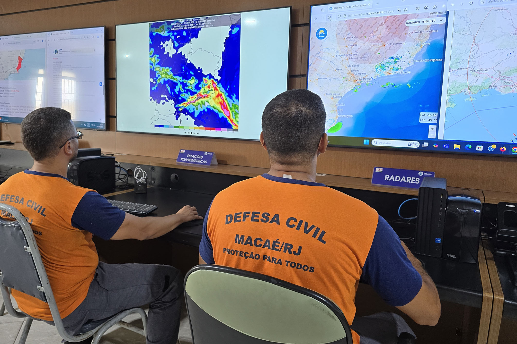 Defesa Civil: Sistema de baixa pressão pode ocasionar pancadas de chuva