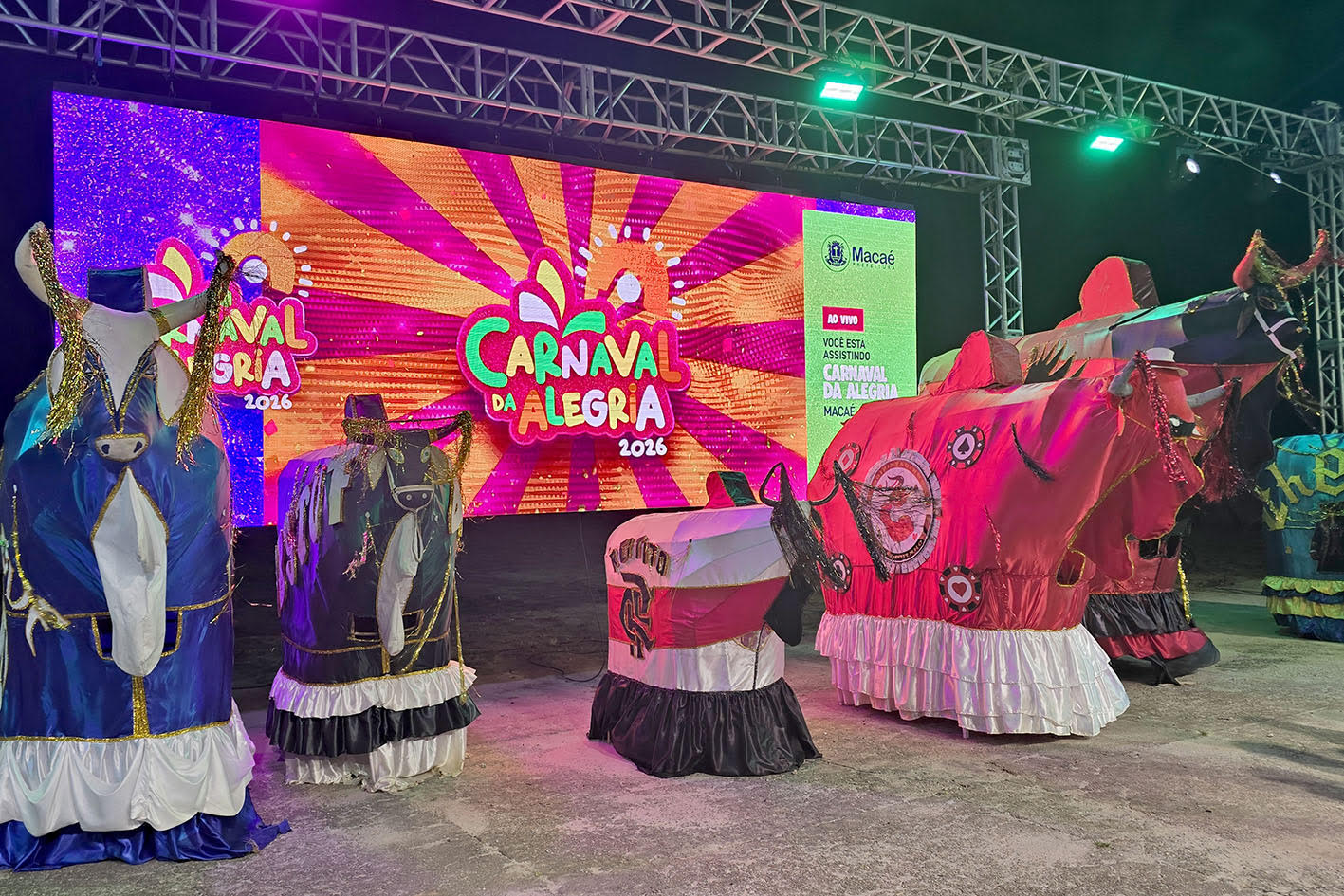 Bois Pintadinhos abrem o Carnaval de Macaé com tradição e alegria