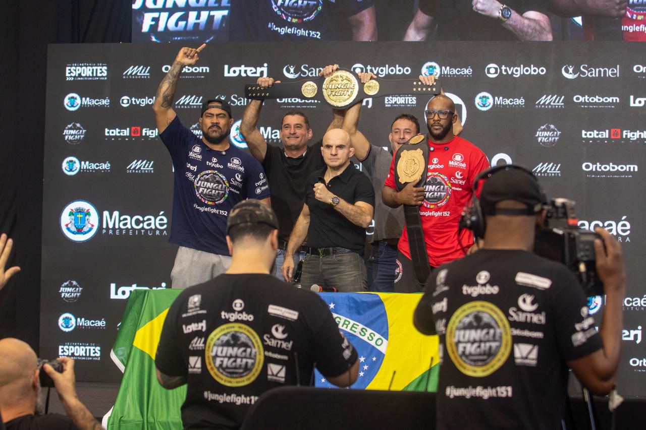 Jungle Fight chega a Macaé com entrada solidária e disputa de cinturão neste sábado