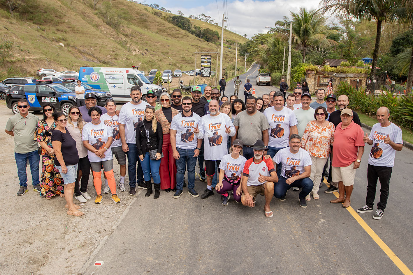 Prefeitura entrega primeira fase da Estrada do Sana e reforça mobilidade na região serrana