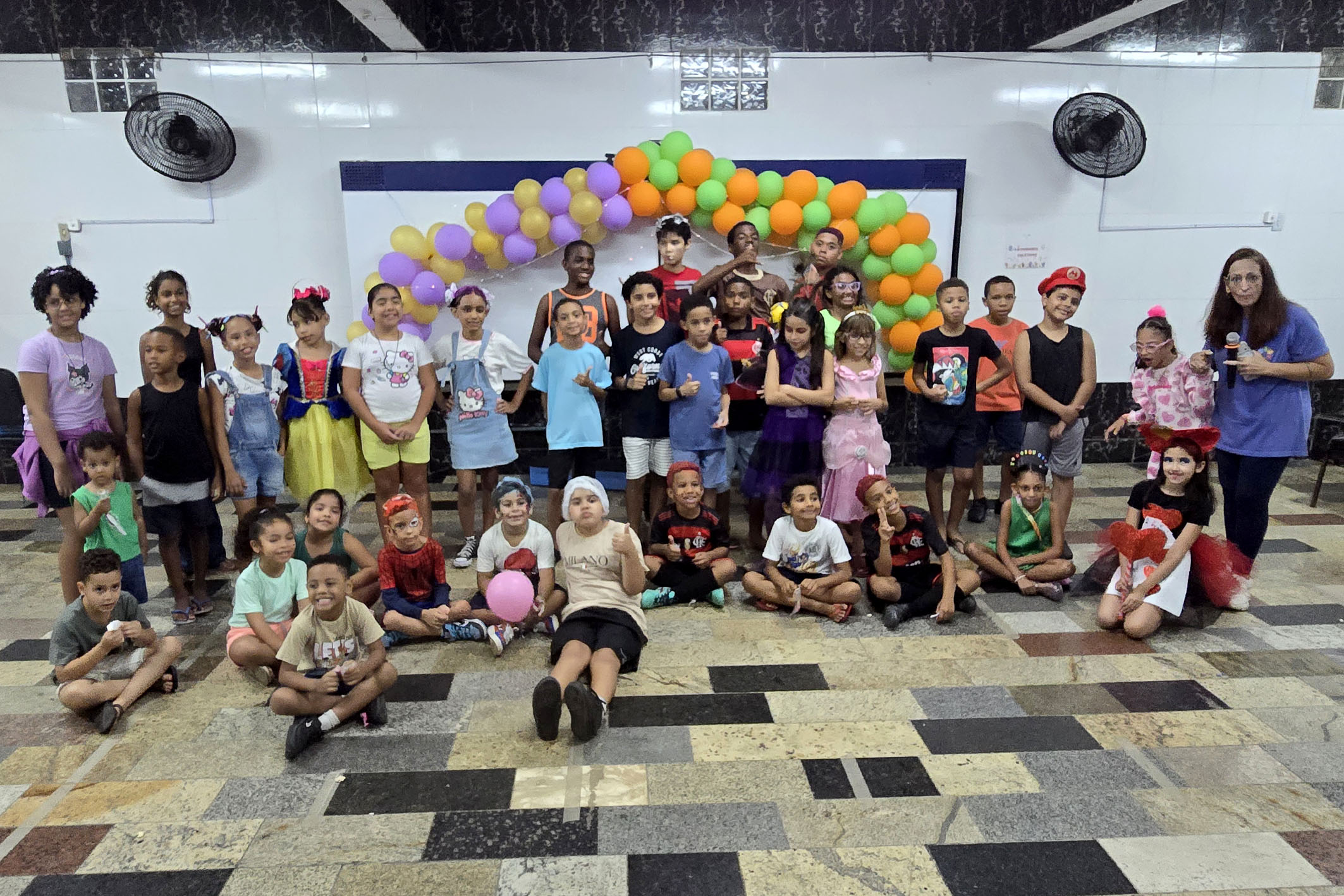 CEMEAES Aeroporto promove festa especial em comemoração ao Dia das Crianças