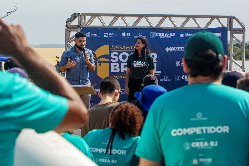 Abertura oficial do “Desafio Solar Brasil 2026” é realizada na Lagoa de Imboassica
